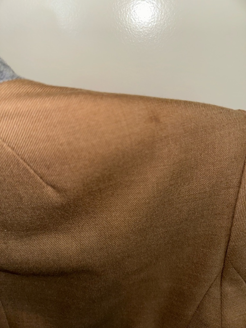 J. Crew Ladies Camel colored Two-Button Wool Blend Blazer size 6 - Picture 6 of 7